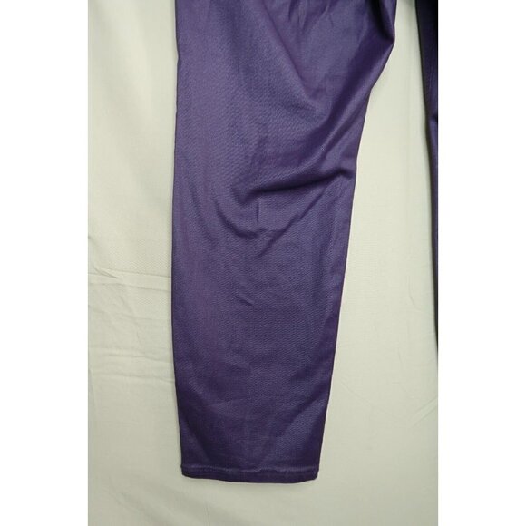 NWT Seven7 Luxe Coated Skinny Jeans Women's Size 24 Purple Shiny Waxed High Rise - Picture 7 of 11